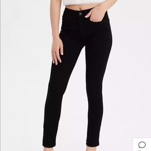 American Eagle Next Level Stretch Black Jeans